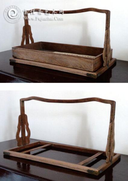 黃花梨提盒構(gòu)架