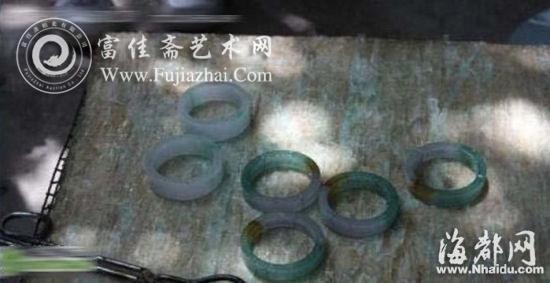 半成品出爐，原來(lái)的毛料已經(jīng)有水色